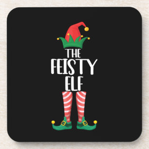 Posavasos El Feisty Elf Family Mating Group Navidades Gif