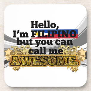 Posavasos El filipino, pero me llama impresionante