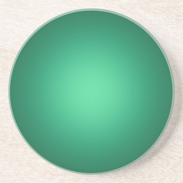 Posavasos El foco blanco en el verde (Frente)