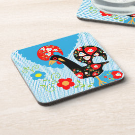 Posavasos El gallo portugués de Barcelos