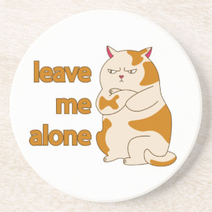 Posavasos El gato gordo de Moody me deja solo