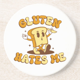 Posavasos El gluten me odia