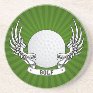 Posavasos El golf se va volando el práctico de costa