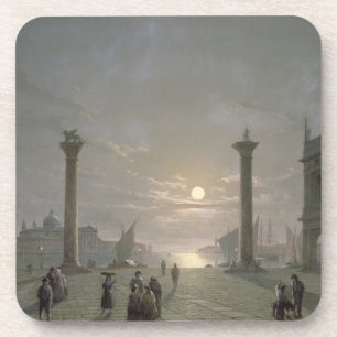Posavasos El Gran Canal de la plaza San Marco