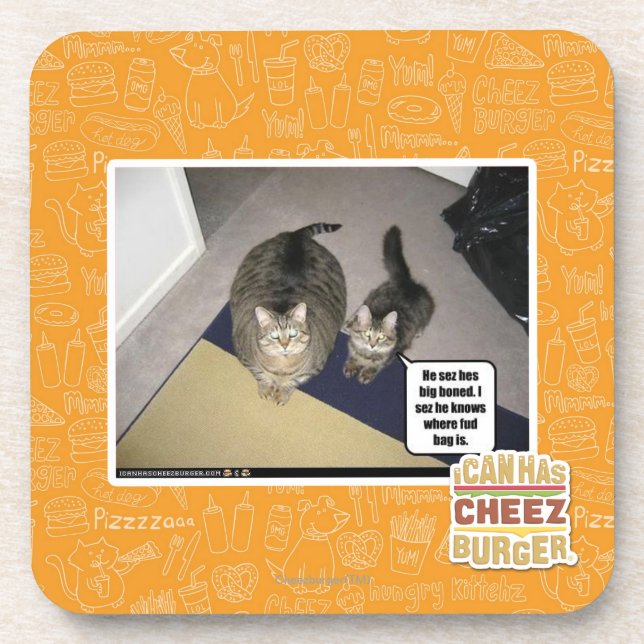 Posavasos Él grande de los hes del sez deshuesado (Frente)