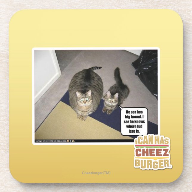 Posavasos Él grande de los hes del sez deshuesado (Frente)