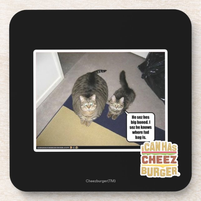 Posavasos Él grande de los hes del sez deshuesado (Frente)