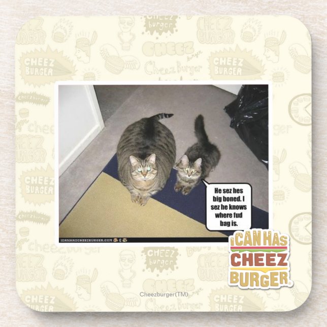 Posavasos Él grande de los hes del sez deshuesado (Frente)