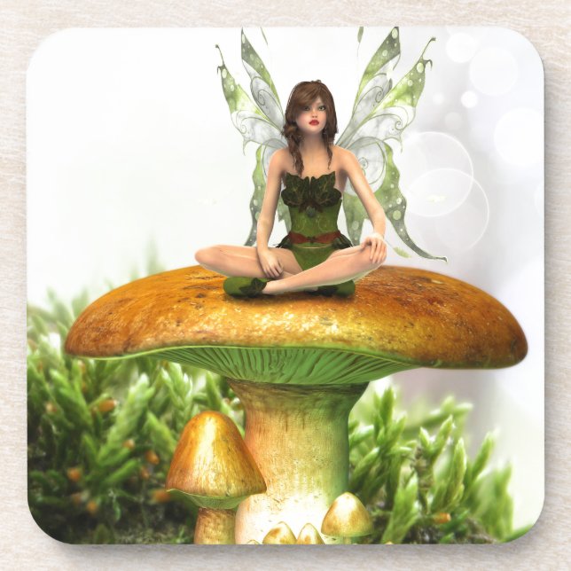 Posavasos El hada de toadstool (Frente)