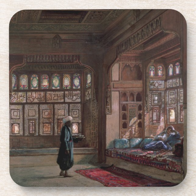 Posavasos El Harem de jeque Sadat, El Cairo, 1870 (Frente)