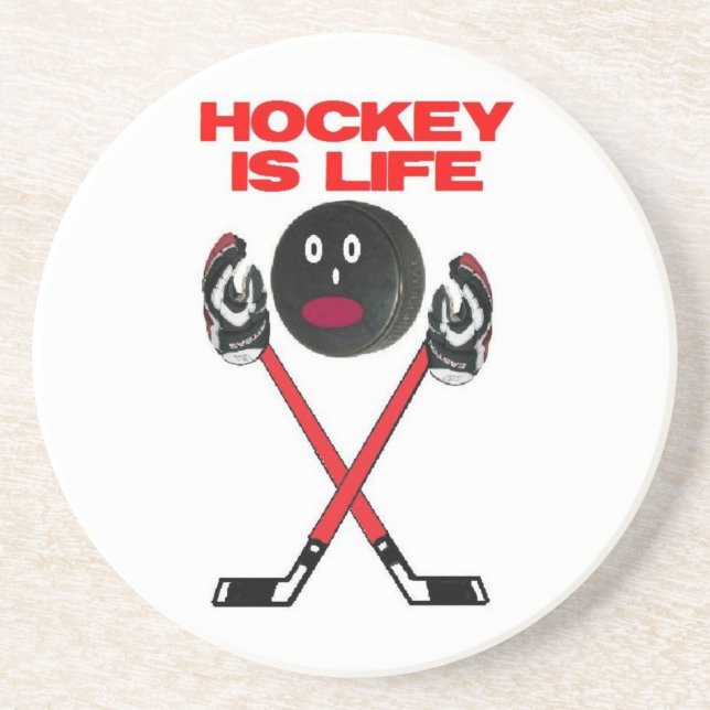 Posavasos El hockey es vida (Frente)