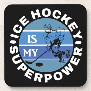 Posavasos El Hockey Sobre Hielo Es Mi Superpotencia