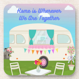 Posavasos El hogar es donde estemos juntos