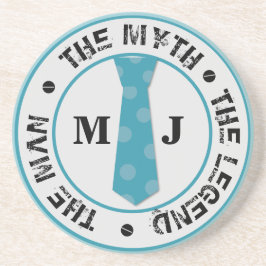 Posavasos El hombre el mito la leyenda nombre personalizado