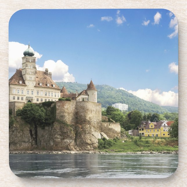 Posavasos El impresionante Castillo de Schonbuhel se encuent (Frente)