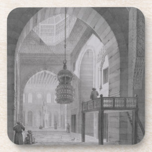 Posavasos El interior de la mezquita del Kaid-Bey, platea 55