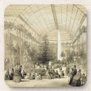 Posavasos El invernadero, publicado por Auguste Bry (litho