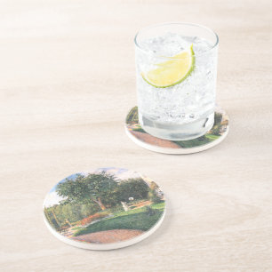 Posavasos El jardín de Les Mathurins Camille Pissarro