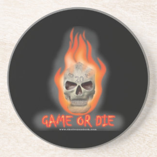 Posavasos El juego o muere