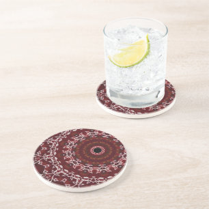 Posavasos El laberinto escarlata