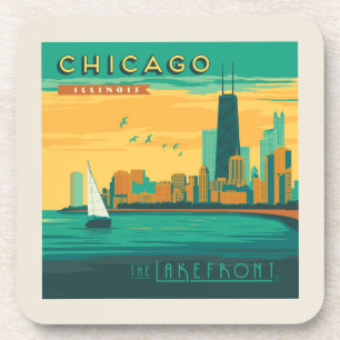 Posavasos El Lago   Chicago, Illinois