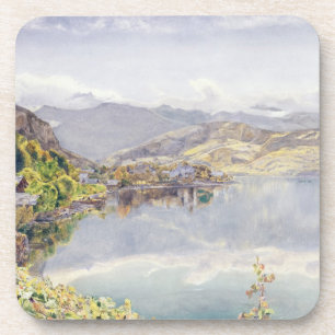 Posavasos El lago de Alfalfa, soporte Pilatus en la