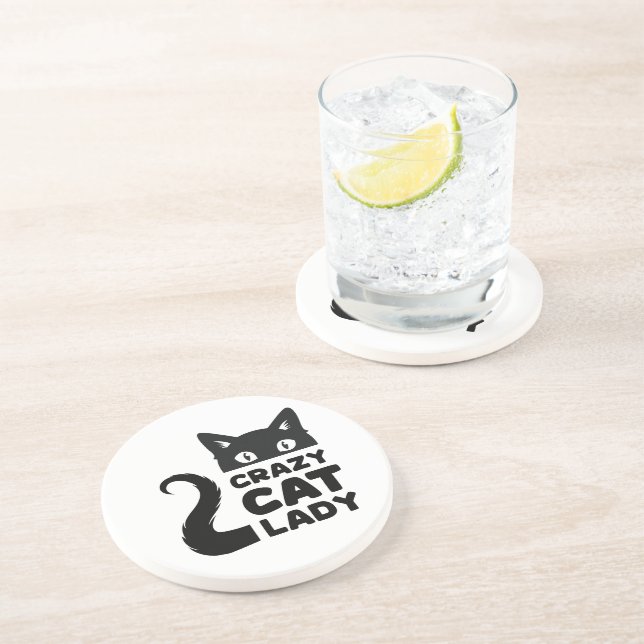 Posavasos El loco gato Lady Sandstone Coaster (Lado)