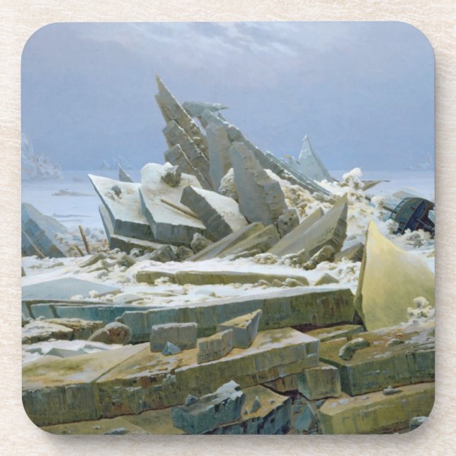 Posavasos El mar Polar, 1824 (Frente)