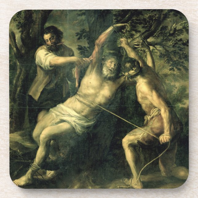 Posavasos El martirio de St Bartholomew 2 (Frente)