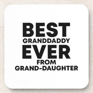 Posavasos El mejor abuelo de la nieta