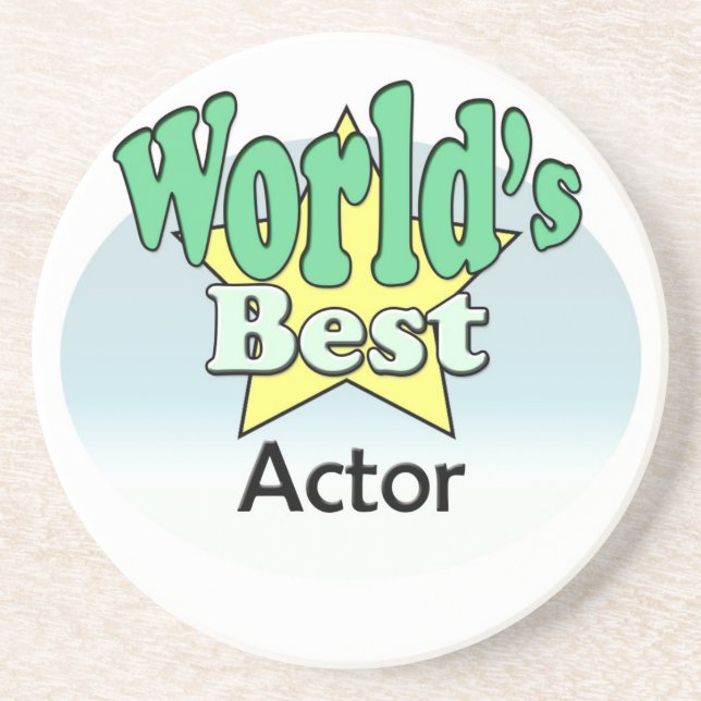 Posavasos El mejor actor del mundo (Frente)