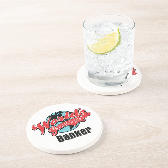 Posavasos El mejor banquero del mundo (Lado)