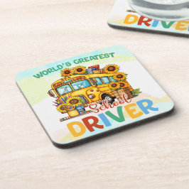 Posavasos El mejor conductor de autobús escolar del mundo