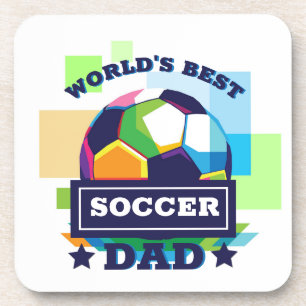 Posavasos El mejor día del padre de los futbolistas del mund