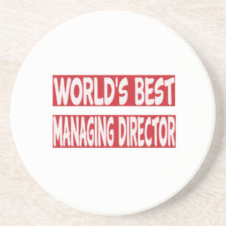 Posavasos El mejor director de gerente del mundo