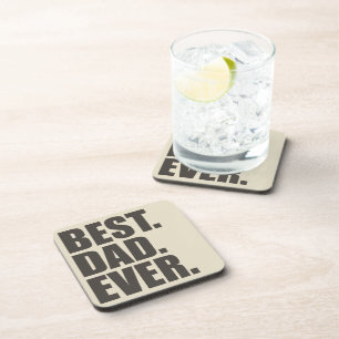 Posavasos El mejor papá nunca