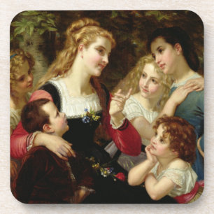 Posavasos El narrador, 1874 (aceite en lona)