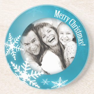 Posavasos El navidad personalizó el práctico de costa de la