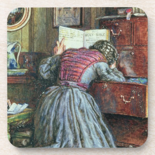 Posavasos El niño perdido (w/c y bodycolour en el papel)