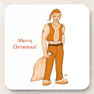 Posavasos El nuevo Santa Claus - ¡Feliz Navidad!
