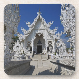 Posavasos El nuevo templo todo blanco de Wat Rong Khun en