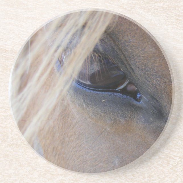 Posavasos El ojo de abril (Frente)