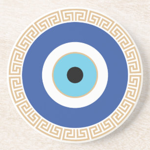 Posavasos El Ojo Malvado Griego En La Clave Griega