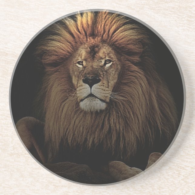 Posavasos El Orgulloso Lion Africa (Frente)