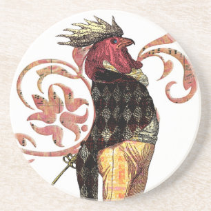 Posavasos El Orgulloso Rooster