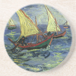 Posavasos El paisaje marino de Saintes Maries por Vincent va