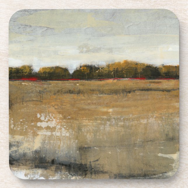 Posavasos El paisaje natural verde y exuberante (Frente)