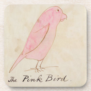 Posavasos El pájaro rosado, de 'dieciséis dibujos de Bir