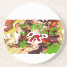 Posavasos El panda rojo es genial