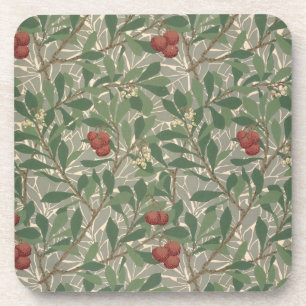 Posavasos El papel pintado del "Arbutus" diseñó por la tel